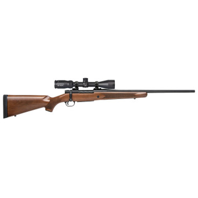 Mossberg Patriot With Vortex 3-9x40mm Riflescope .30-06 Springfield 22" Fluted Barrel Matte Blue Finish Walnut Stock 5rd