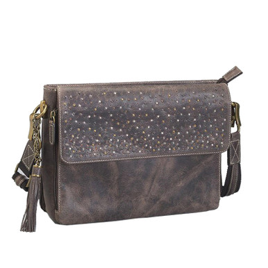 Gun Tote'n Mamas Buffalo Leather CC Shoulder Clutch 10"x8"x3.5" GTMCZY-22