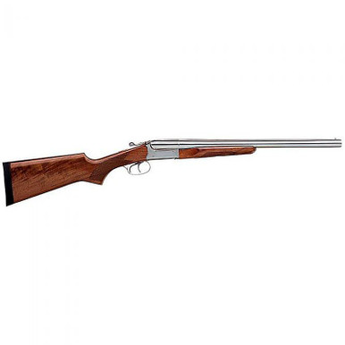 Stoeger Coach Gun SxS AA-Grade Gloss Walnut Polished Nickel 20 Gauge 20"