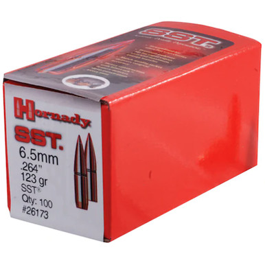 HONADY 26173 6.5MM .264 123 GR SST 100 CT.