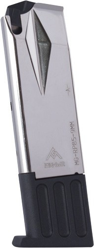 MEC-GAR MGRP8510N Ruger P85/89/93/94/95 9mm Luger 10Rnd Nickel Finish Magazine