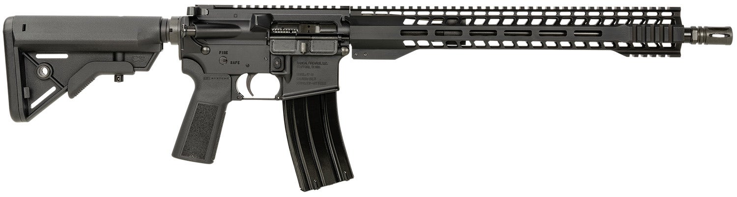 Radical Firearms FR-16 .300 Blackout 30+1 16" Alum Rec Adj Syn Stk M-LOK Handguard Flash Hider Rail Black FR16-300HBAR-15SHR