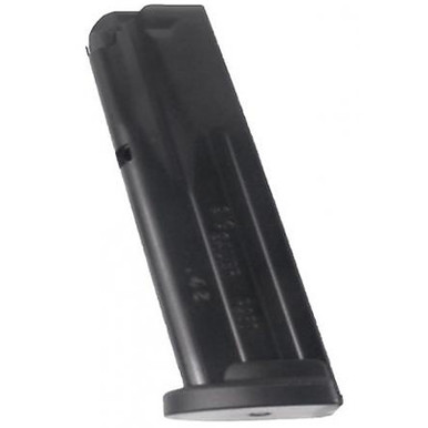 Sig Sauer 4 P250/P320 40 S&W/357 Sig 14 Round Steel Blued Finish Magazine, MAG-MOD-F-43-1