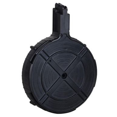 GSG Magazine GSG-5, GSG-522 22 Long Rifle 110-Round Drum Polymer Black