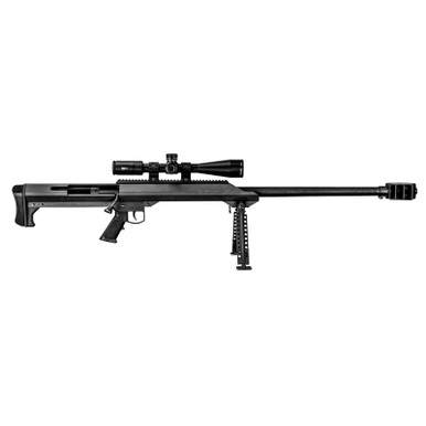 Barrett M99 with Vortex Scope 50 BMG 32" Barrel Fixed Black Stock Black Hardcoat Anodized 1rd
