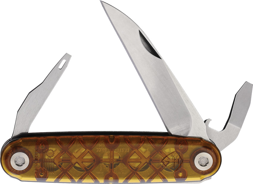 American Service Knife Alchesay Multi Function Pocket Knife Wharncliffe UltX - ASK003UX