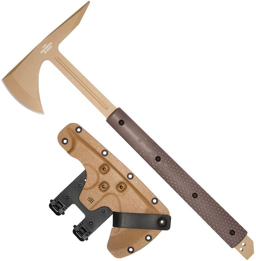 Halfbreed Blades Large Breaching Axe Dark Earth - HBBLBA01DE