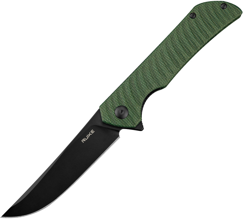 Ruike P122 Linerlock Pocket Knife Green - RKEP122MG