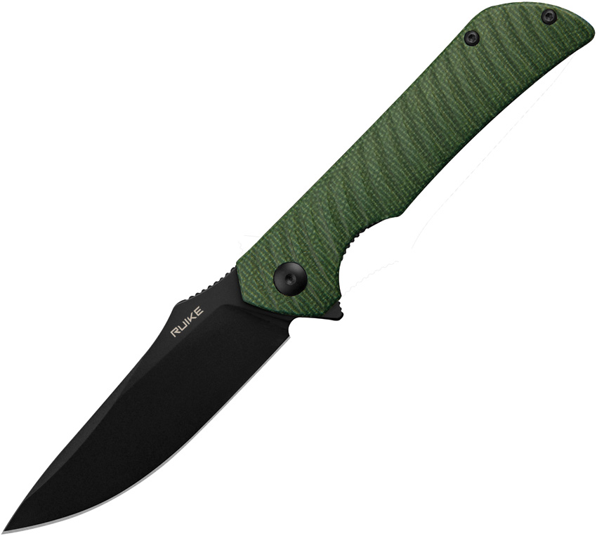 Ruike P123 Linerlock Pocket Knife Green - RKEP123MG