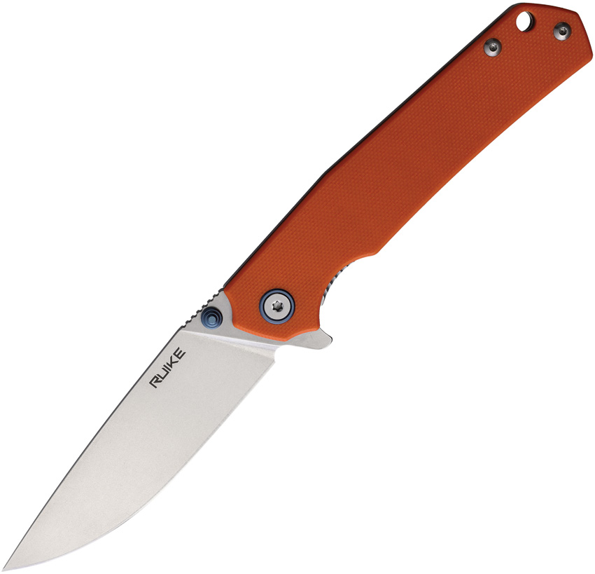 RUIKE P801 Framelock Pocket Knife Orange - RKEP801J