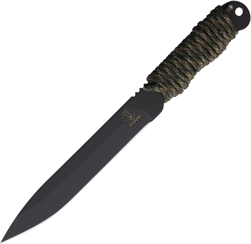 Ranger Shank Fixed Blade Knife Camo Cord - RN9410CAMO