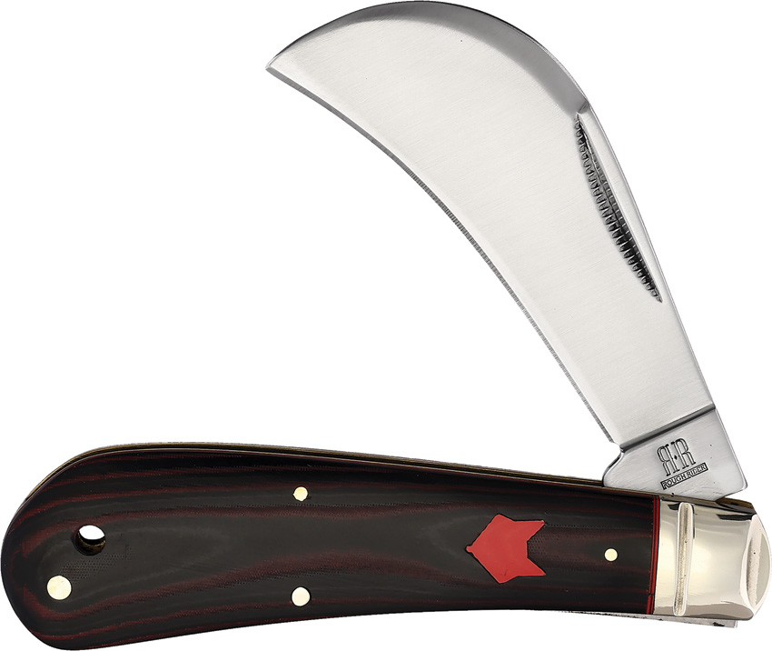 Rough Ryder Red Fox Hawkbill Pocket Knife - RR2295