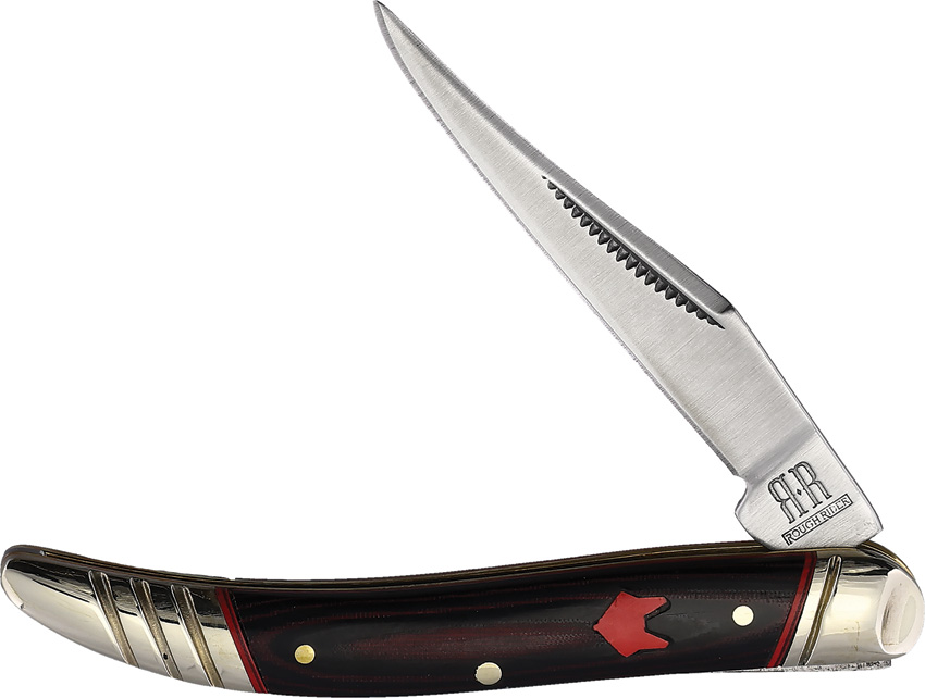 Rough Ryder Red Fox Miniature Toothpick Pocket Knife - RR2296