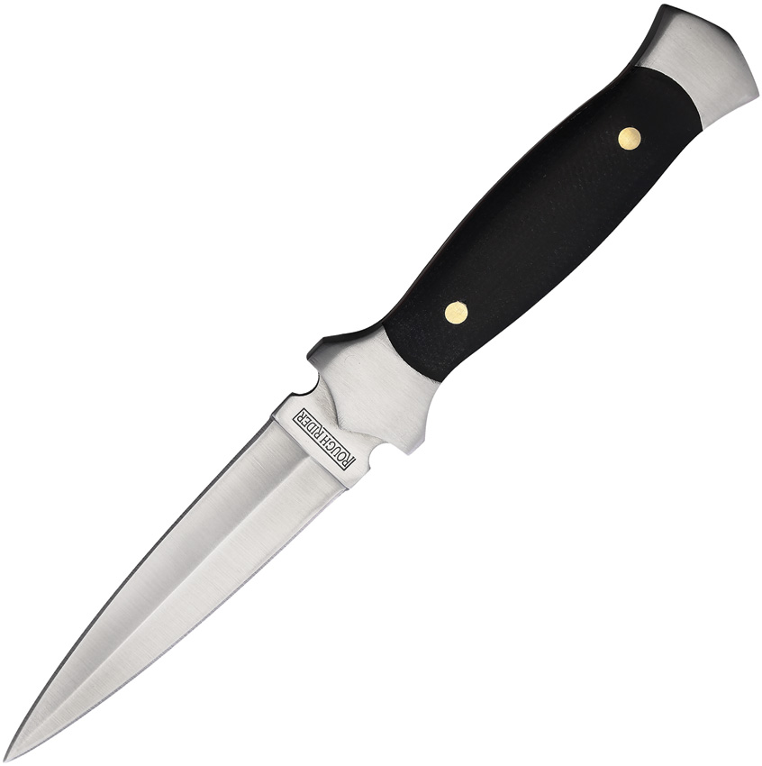 Rough Ryder Black Micarta Amigo Boot Knife - RR2378