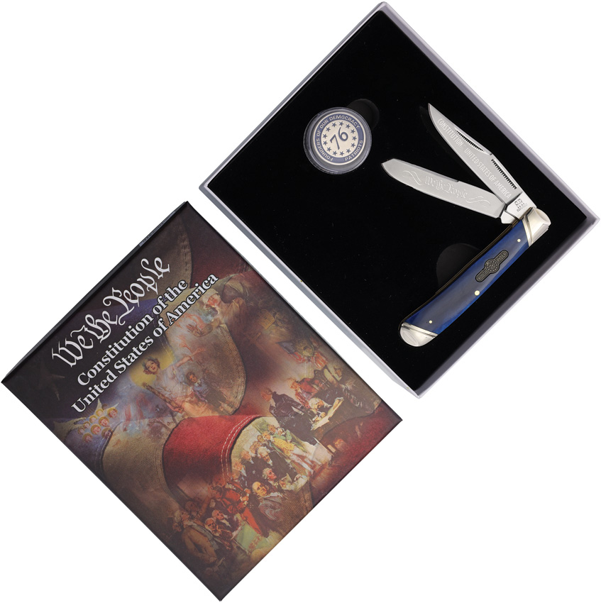 Rough Ryder Patriot Series Trapper Pocket Knife - RR2509