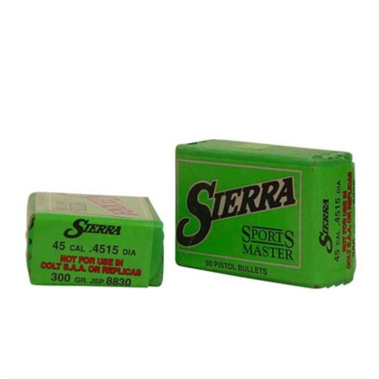 Sierra Sports Master 45 Cal 300 Gr JSP 50/Box