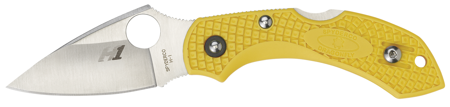Spyderco Dragonfly 2, Spy C28syl2        Drgnfly 2 Salt   Clpnt 2.25 Yel