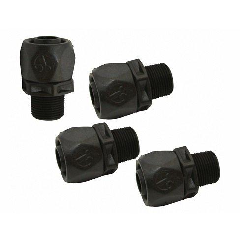 Polaris - Soft-Tube Quick Connect Fitting with Retainer, 4-Pack