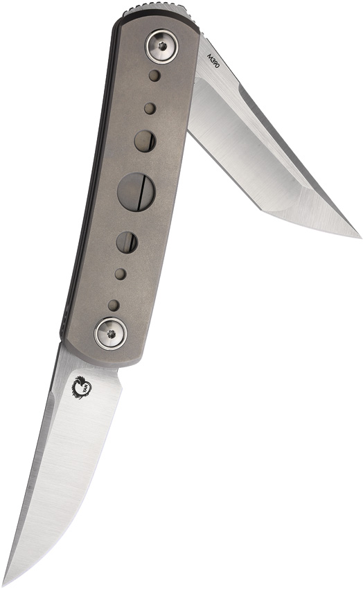 Yan Knives EMW Framelock Pocket Knife Speedhole - YKEMWSHTI