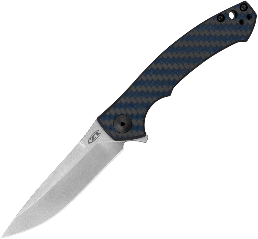 Zero Tolerance Small Sinkevich Framelock Pocket Knife Blue Magnacut - ZT0450BLUCF