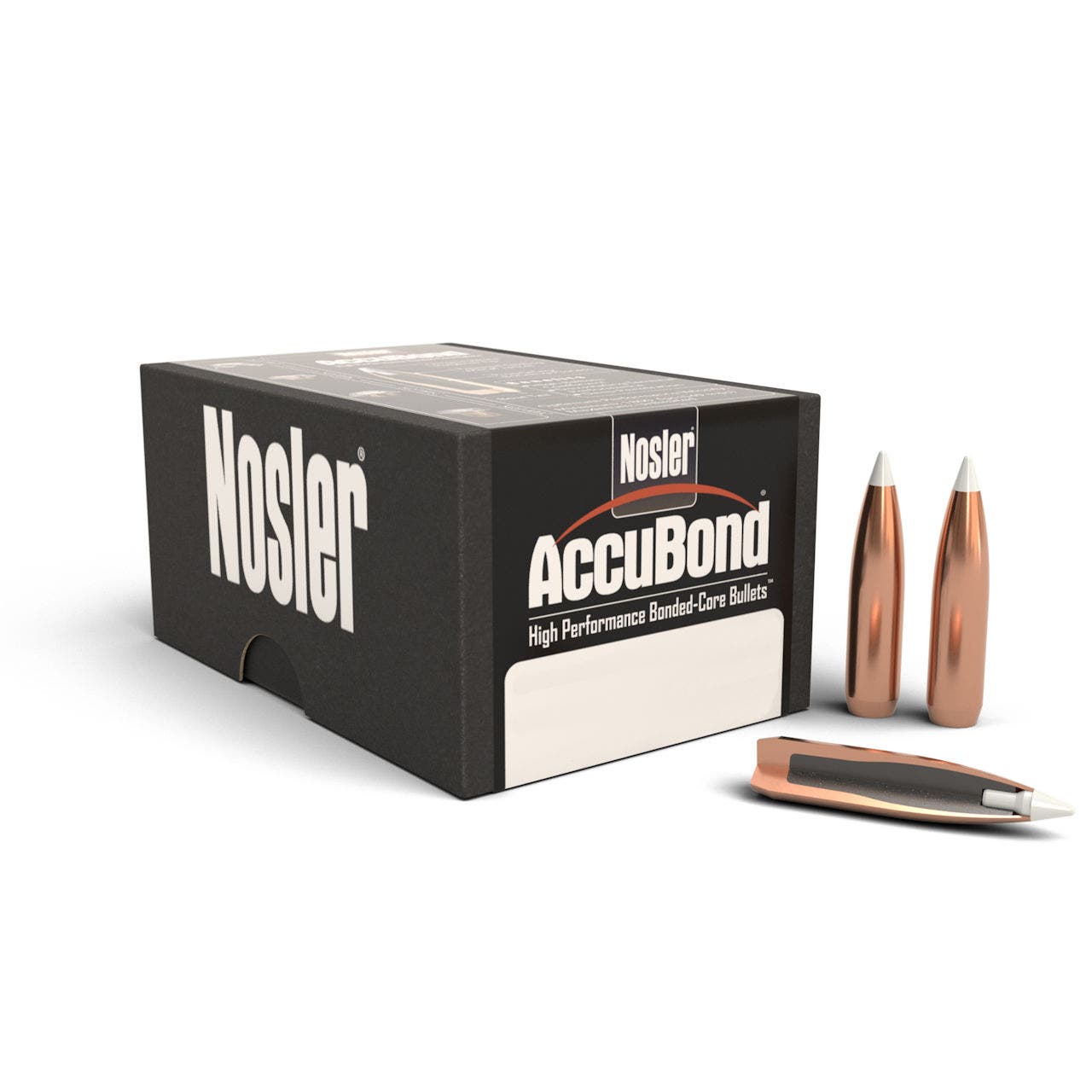 Nosler AccuBond Bullets .277 Dia. 130 Gr Spitzer