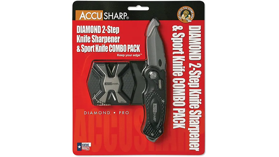 AccuSharp Wheel Lock/PRO Combo Folding Knife
