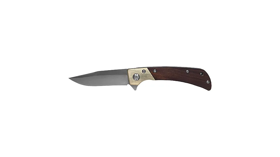 American Buffalo Knife Abkt Buffalo Scout 3 1/4" Bld D2 Ball Bearting Folder