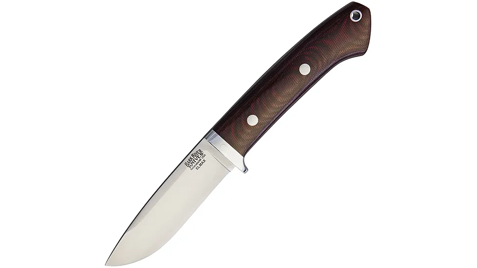 Bark River Classic Drop Point Hunter Elmax Steel Fixed Blade Knife