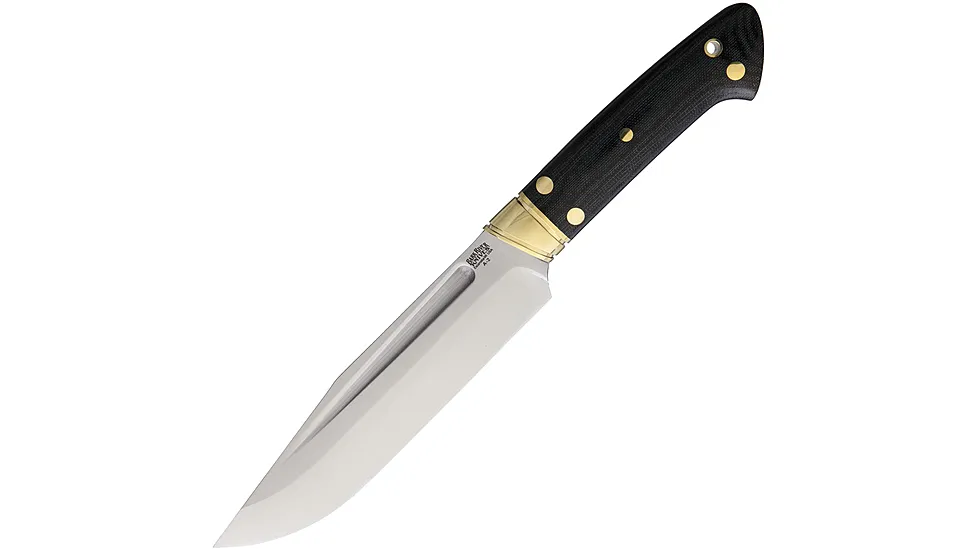 Bark River Vidarr Black Canvas Fixed Blade Knife