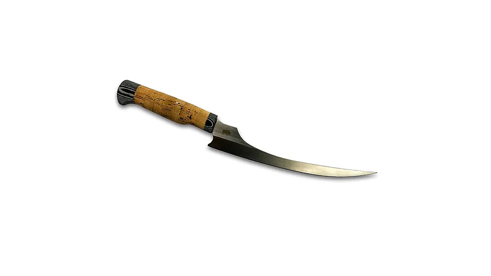 BattlBox Lord & Field Poseidon Professional Filet Knife - 440C Stainless Steel 9 Blade, Cork and Micarta Handle 7A10FA70