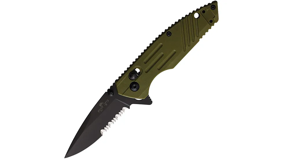 Bear & Son Cutlery OD Zytel 3.25in Serrated Folding Knife