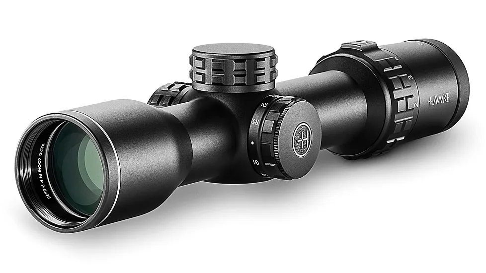 Hawke Sport Optics XB Zoom Crossbow Scope XB30 FFP 2-8x36 470-510 fps