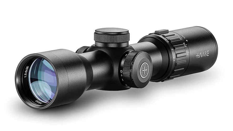 Hawke Sport Optics XB30 Compact 1.5-6x36 SR IR Crossbow Scope