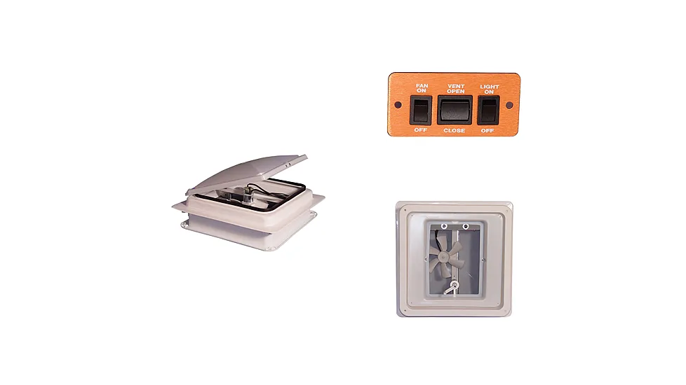 Heng's V071142-C4G1 Power Vent With Light