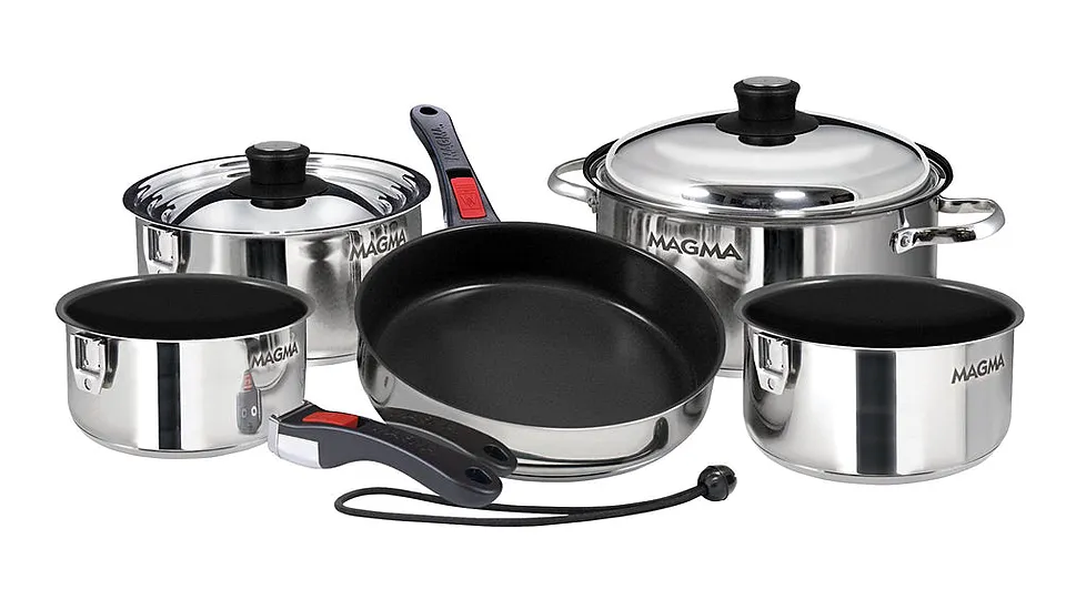 Magma Nesting 10-Piece Induction Compatible Cookware