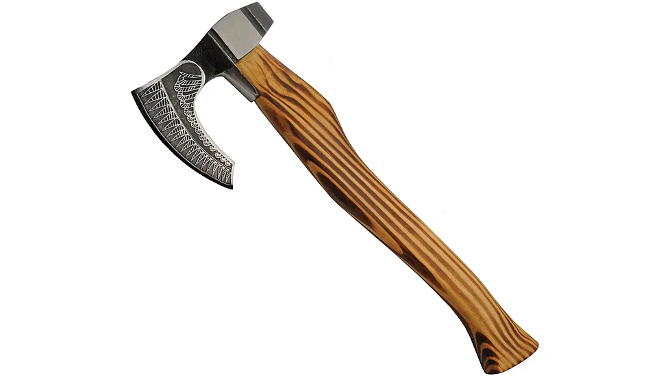 Pakistan Raven Feather Broadaxe