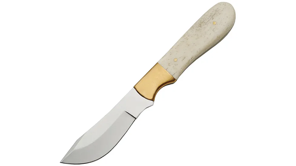 Pakistan Skinner Bone Handle Fixed Blade Knife