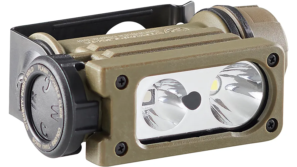 Streamlight Sidewinder Compact III User Configurable Model AA/CR123A 275 Lumens LED Headlamp