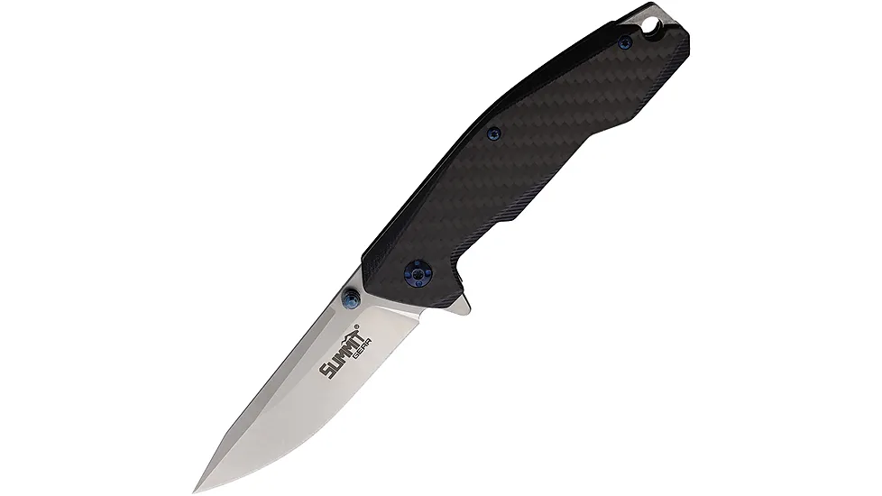Summit Gear Linerlock Carbon Fiber Folding Knife