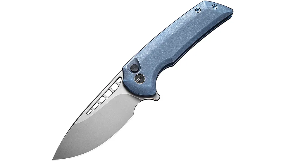 We Knife Co Ltd Mini Malice Button Lock Blue