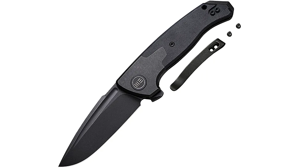 We Knife Co Ltd Press Check Framelock Black