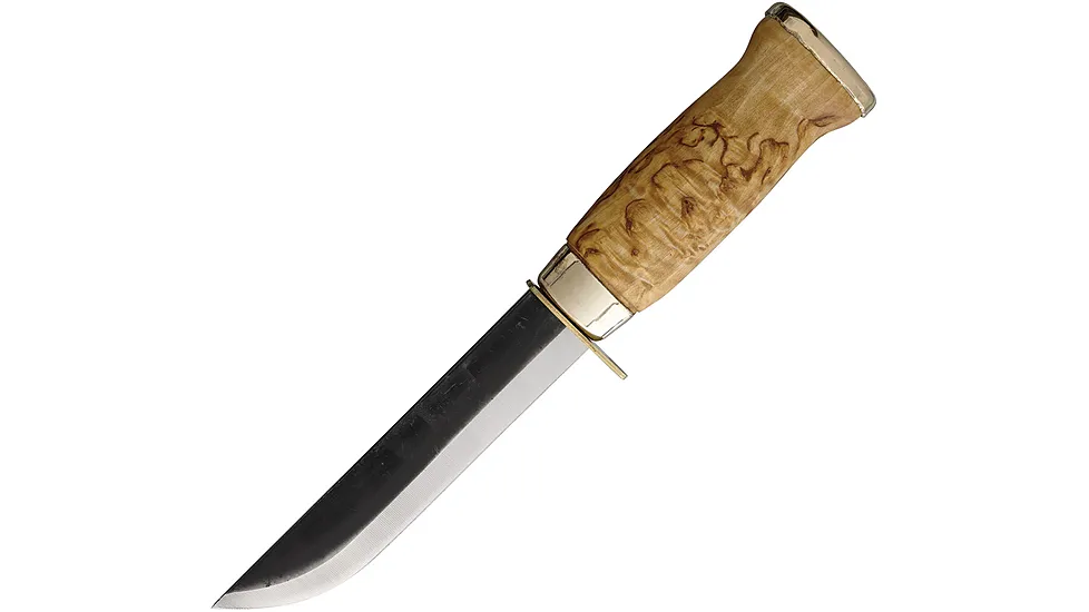 Wood Jewel Bearleuku Curly Fixed Blade Knife
