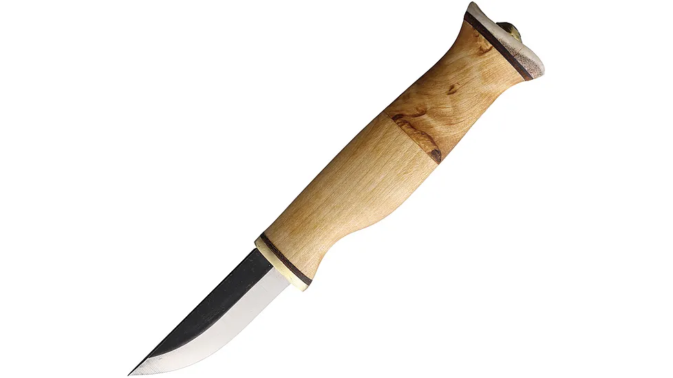 Wood Jewel Little Fixed Blade Curly Birch