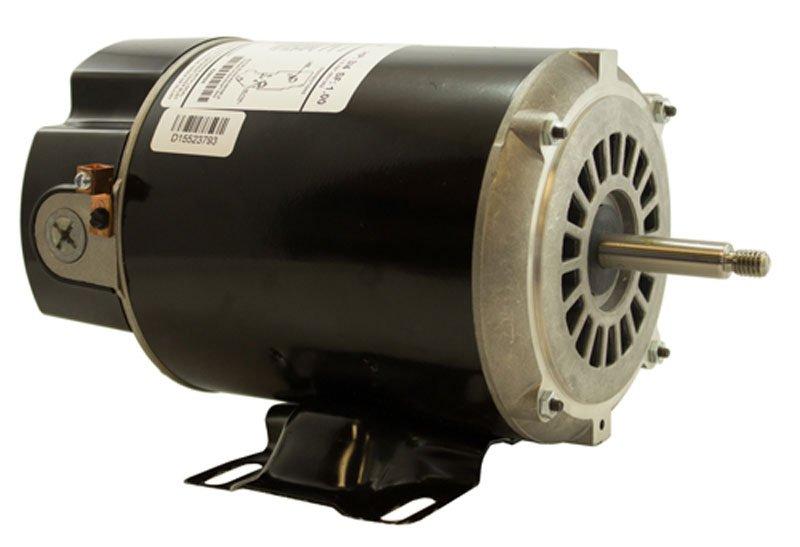 U.S. Motors - Emerson EZBN36 48 Frame Thru-Bolt 2-Speed 3/4 / 1/10 HP  Pool and Spa Motor, 115V