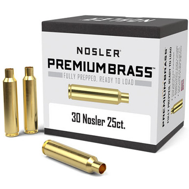 Nosler 30 Nosler Unprimed Rifle Brass 25cnt-10221