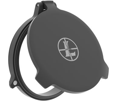 Alumina Flip-Up Rifle Scope Cover - 52mm VX-6 Models, Objective, Matte Black