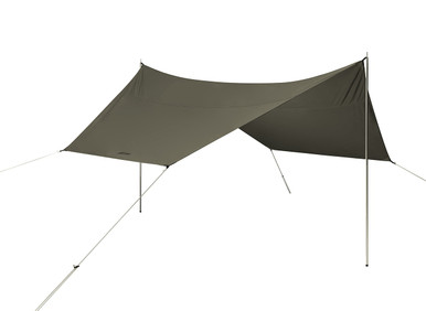 Kodiak Canvas Super-6 Tarp with Pole Set