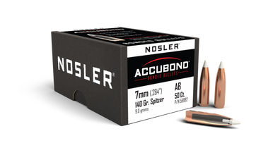 Nosler AccuBond 59992 7mm 140 gr Spitzer Bullets-50cnt
