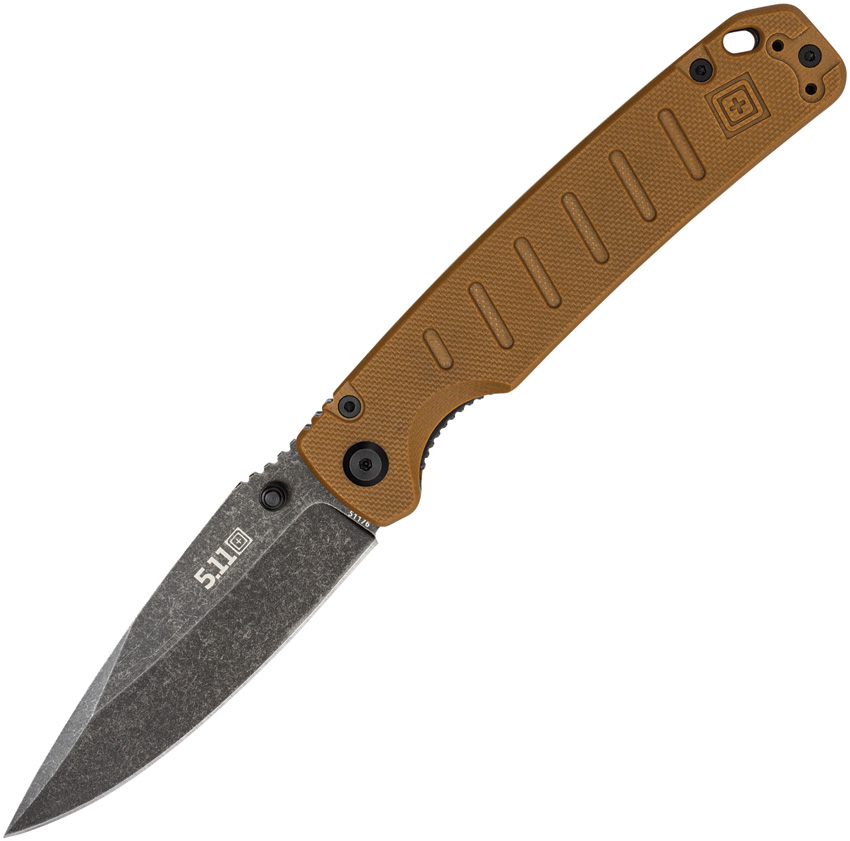 5.11 Tactical Braddock Linerlock Pocket Knife Coyote - FTL51176134
