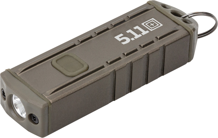 5.11 Tactical Deploy Keychain Flashlight Green - FTL53446186
